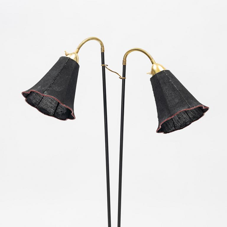 A floor lamp by Möllers Armatur Eskilstuna, 1950's.