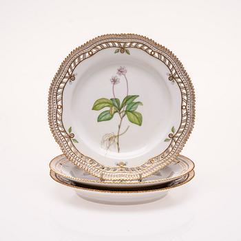 FAT, 3 st, Flora Danica, Royal Copenhagen 1963.