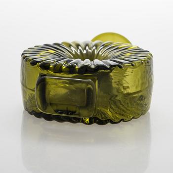 Helena Tynell, flaska/vas, glas, "Aurinkopullo" (Solflaskan), Riihimäen Lasi, 1960/70-tal.