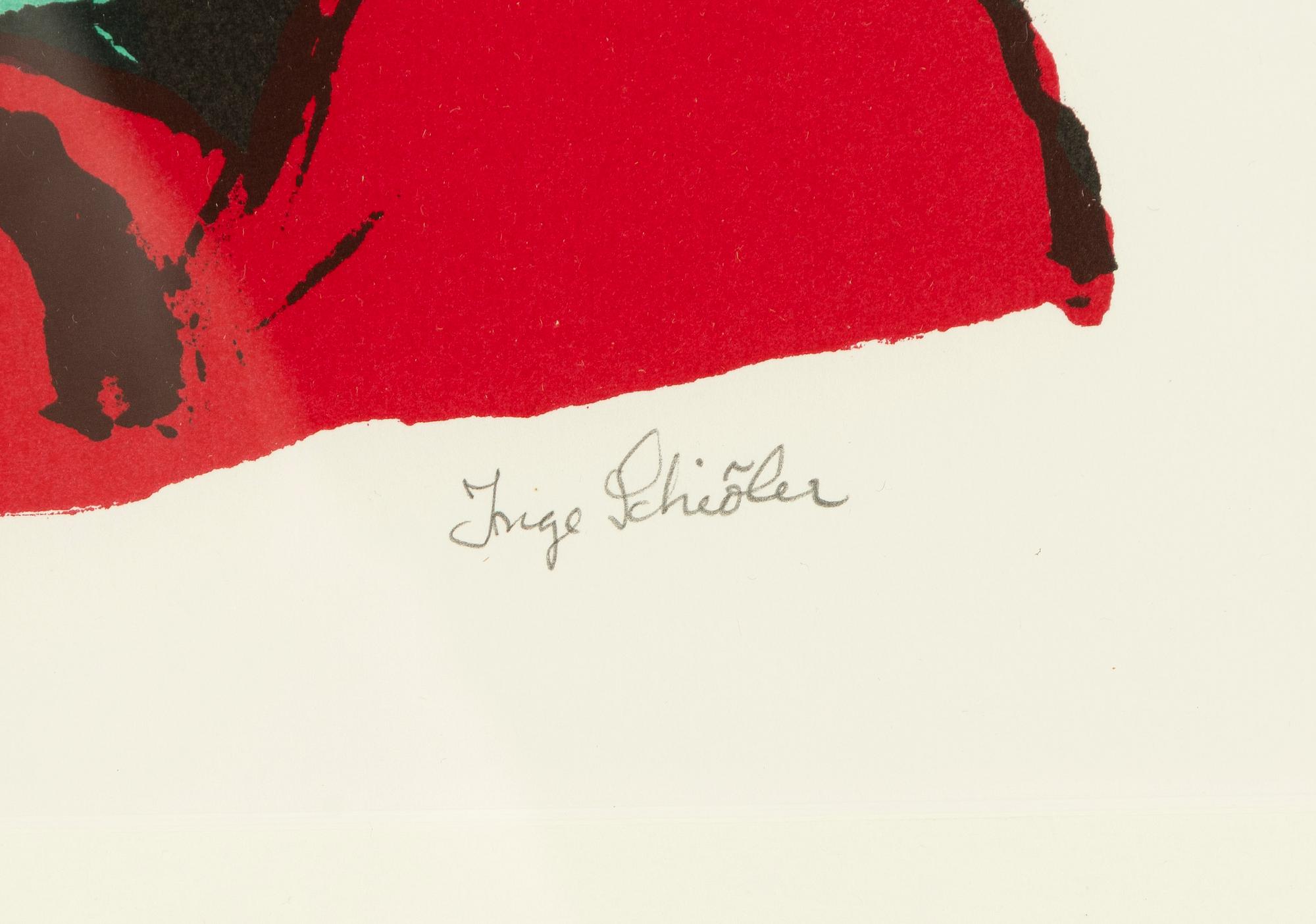 Inge Schiöler, Translation: "Woman in a shawl".