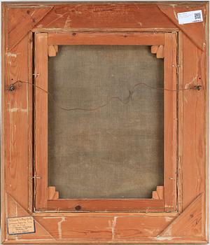 CLARA LÖFGREN, olja på duk, sign o dat 1909.