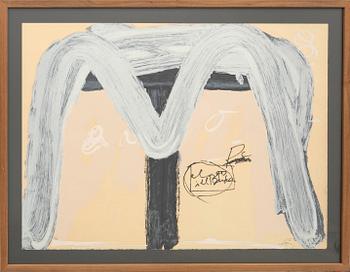Antoni Tàpies, Utan titel.
