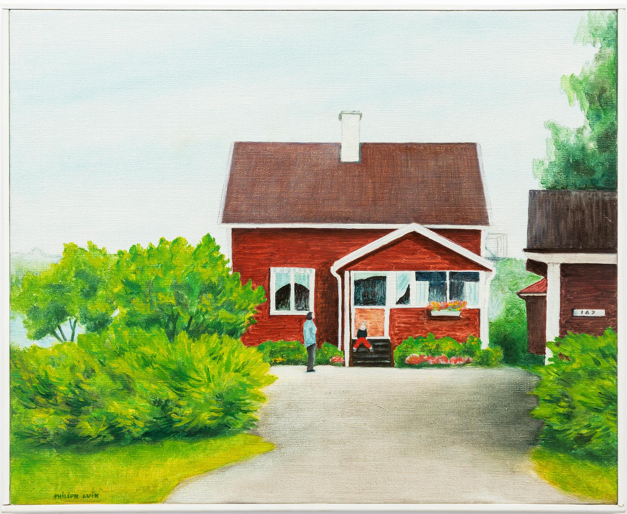 Arvo Philiph Luik, Det lilla röda huset.