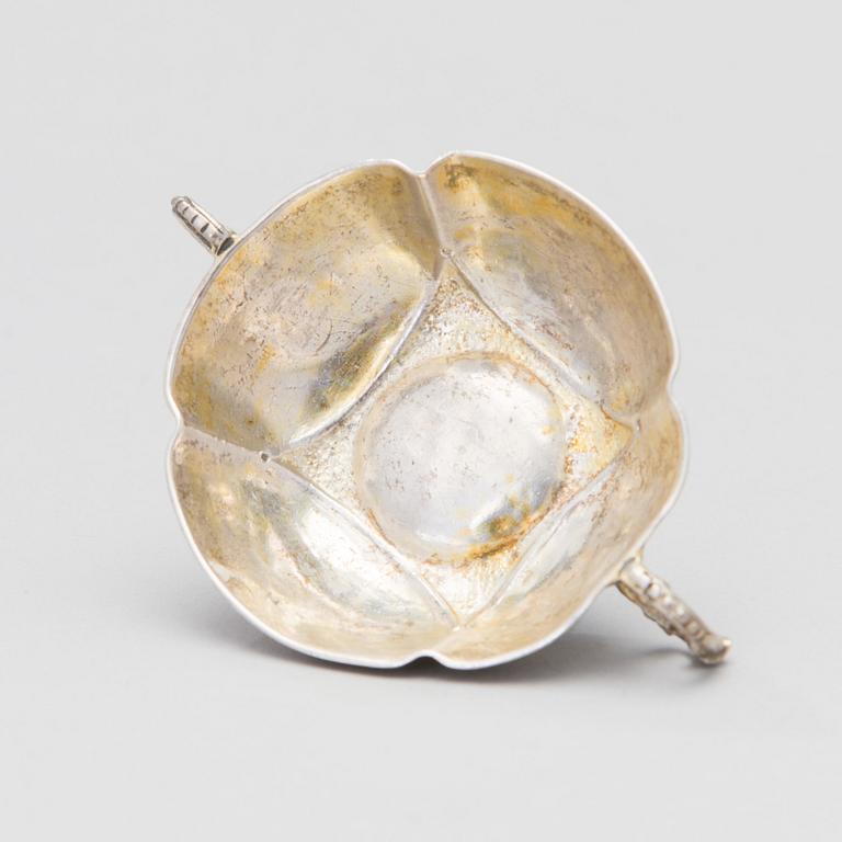 A SWEDISH BAROQUE TASTEVIN, silver, Linköping, Johan Valentinsson Weber 1668-1683, weight 22 g.