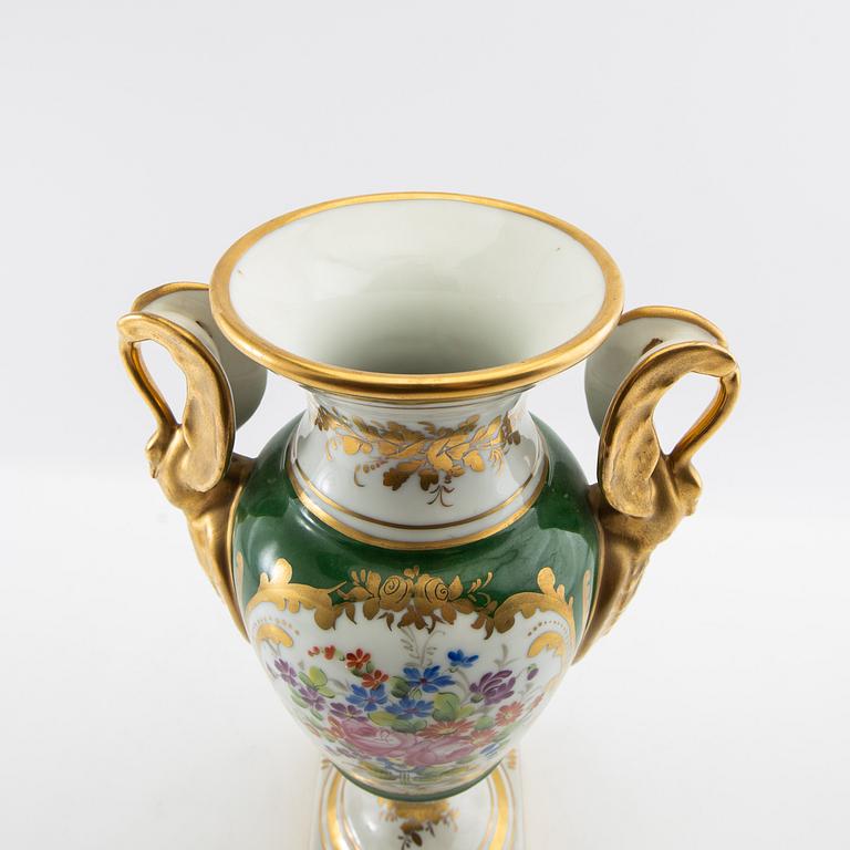 Urna empire-stil omkring 1900 porslin.