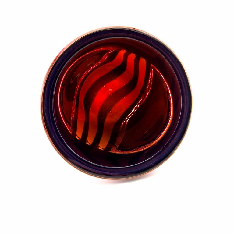 Jan Johansson, vas signerad, runt år 2000, Orrefors.