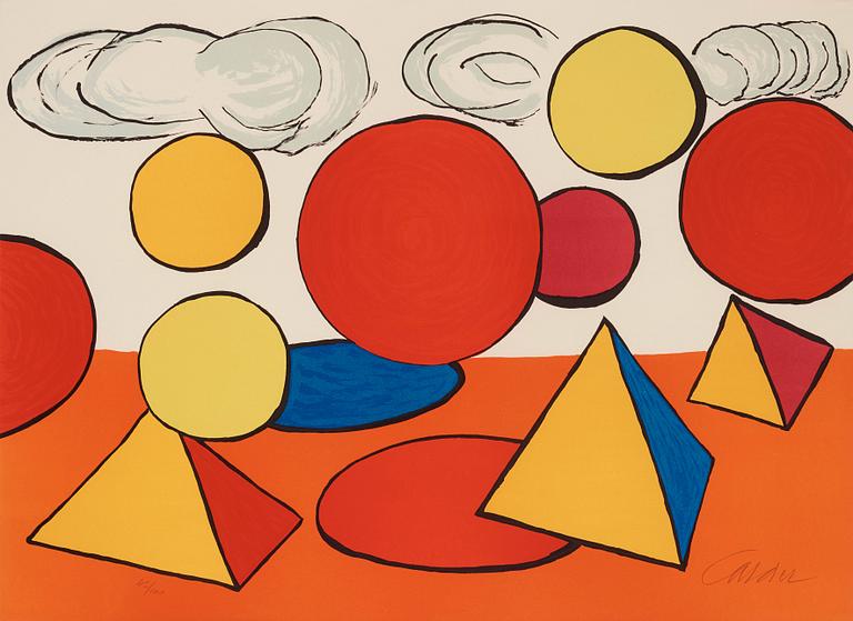 Alexander Calder, From "La Mémoire Élémentaire".