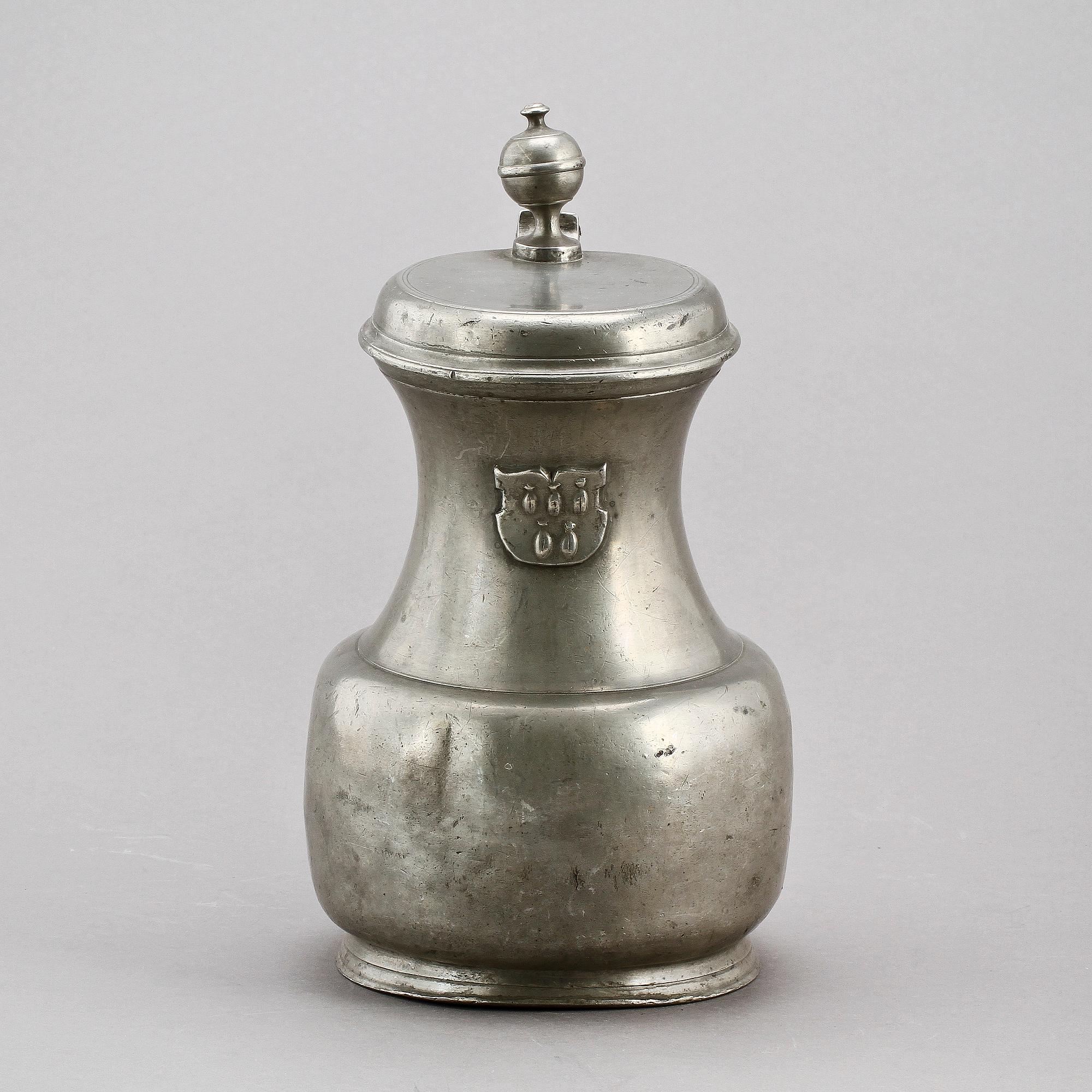 KANNA, tenn, 1800-tal. Utländska stmpl.