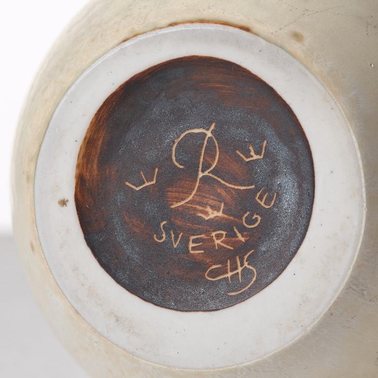 Carl-Harry Stålhane, vaser, 2 st, Rörstrand, 1950-tal.