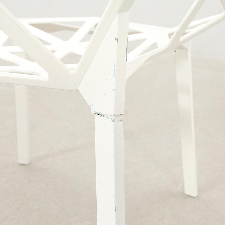 Konstantin Grcic chairs, 8 pcs "Chair one" for Magis, 21st century.