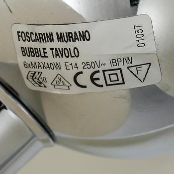 GOLVLAMPA, "Bubble Tavolo", Foscarini Murano, Italien, 19/2000-tal.