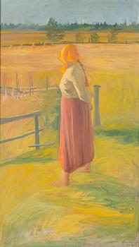 Carl Bengts, The girl on the field.