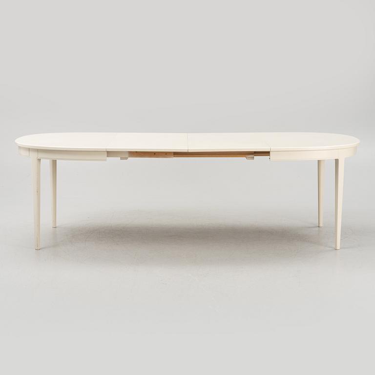 Carl Malmsten, matbord, 4 stolar, 2 karmstolar, "Herrgården, Bodafors, 1900-talets andra hälft.