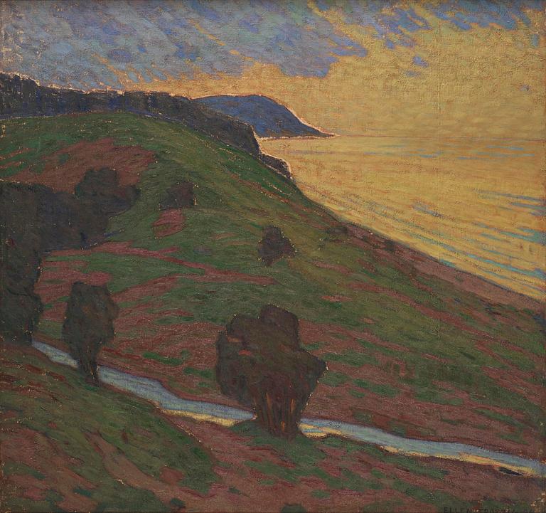 Ellen Trotzig, View from Vik of Stenshuvud.