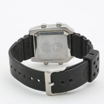 SEIKO, Silver Wave, wristwatch, 36 mm,