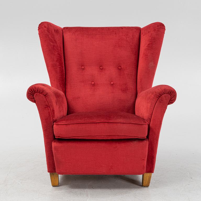 Fåtölj, Swedish Modern, Dux, 1940/50-tal.