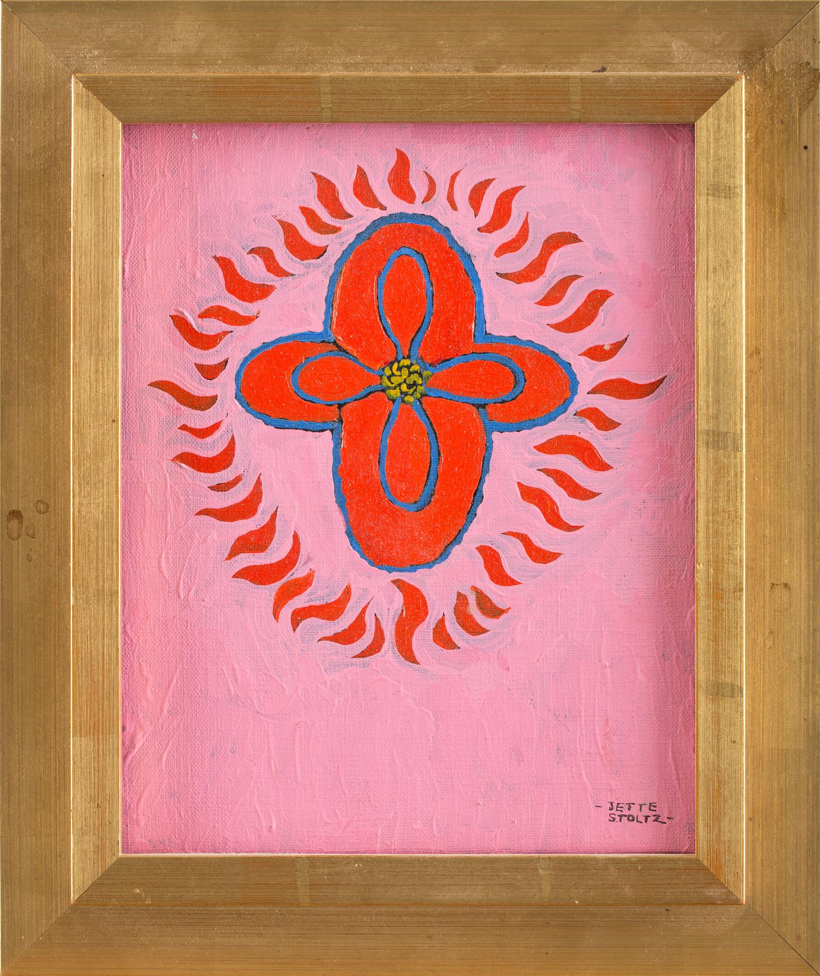 JETTE STOLTZ, olja på duk, signerad, a tergo daterad 7 augusti 1984.