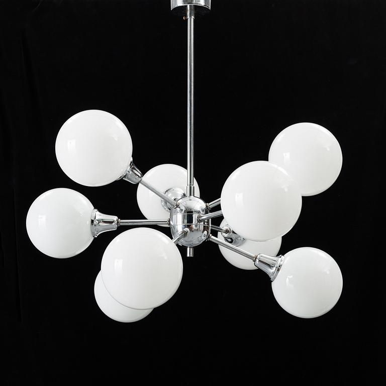 A second half of the 20th century ceiling light.