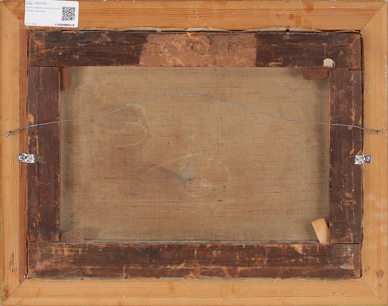 JOHN JOSEPH HUGHES, olja på duk. Signerad.