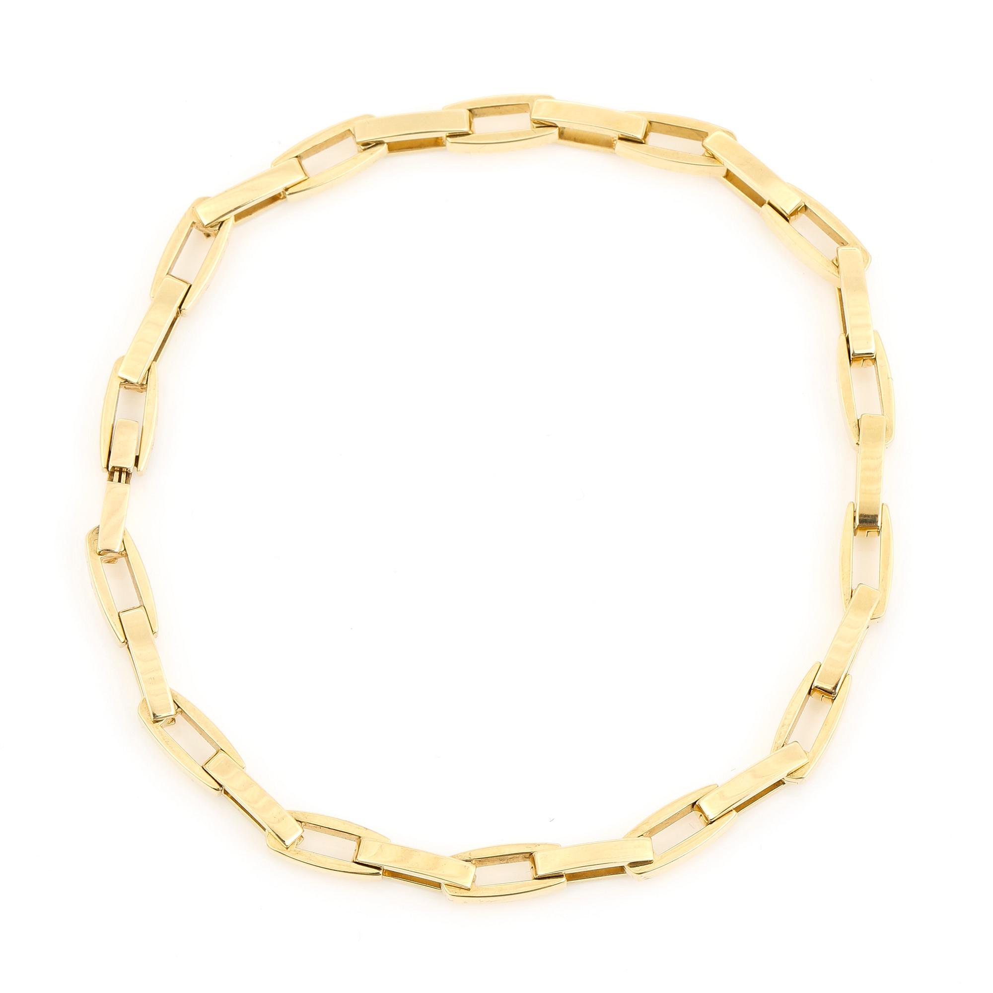 ARMBAND, guld 18K, Lobster, Georg Jensen. Vikt ca 23 gram.