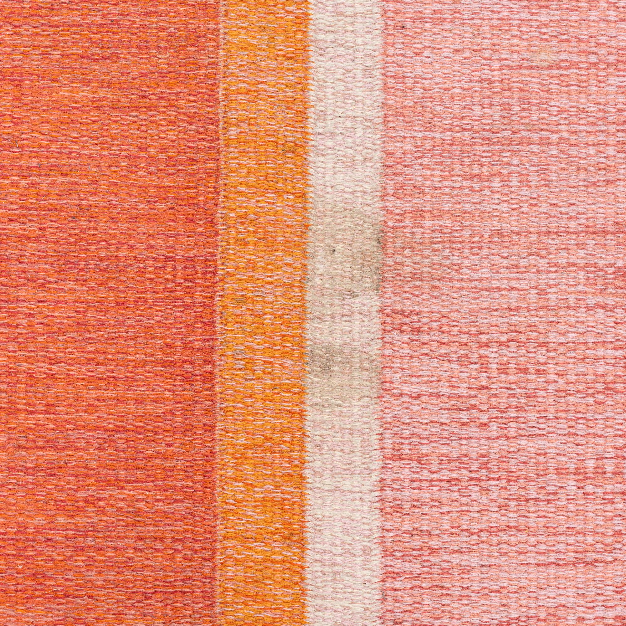 Ingegerd Silow, rölakan, signerad IS, ca 230 x 170 cm.