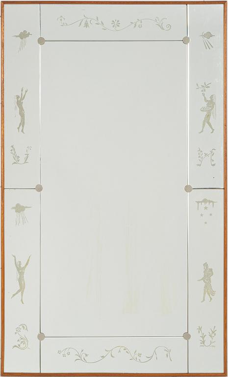 Spegel, Swedish Modern, 1900-talets mitt.