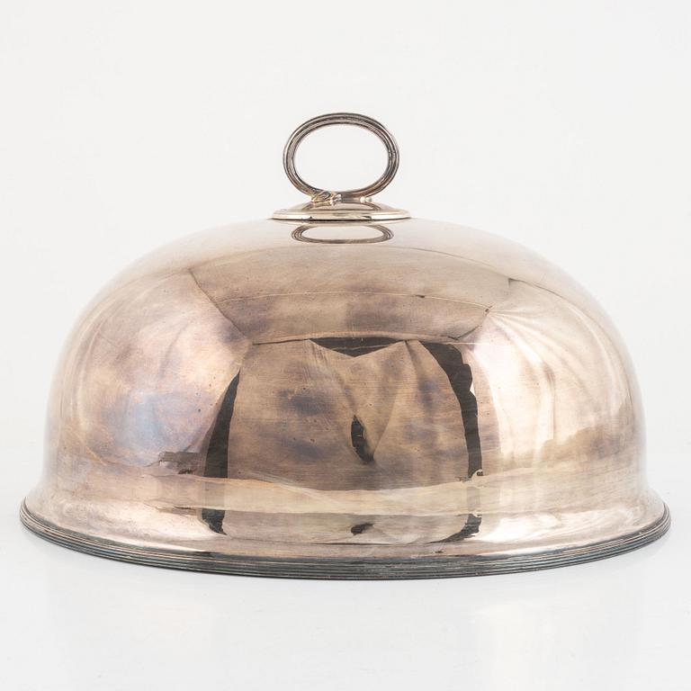 Stekhuvar, 2 st, pläter, England, omkring 1900.