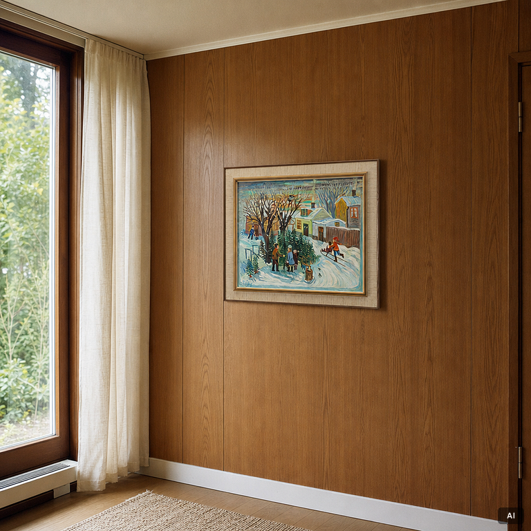 Elis Ryberg, "Julgransförsäljning, Ystad".