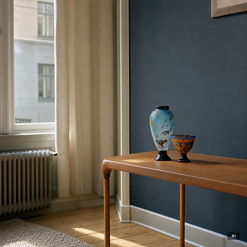 Ulrica Hydman-Vallien, konstglas, 2 delar, juvelglas, Kosta Boda.