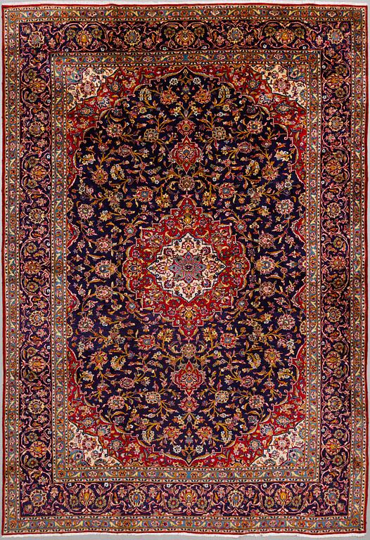 MATTO Kashan, ca 415 x 285 cm.