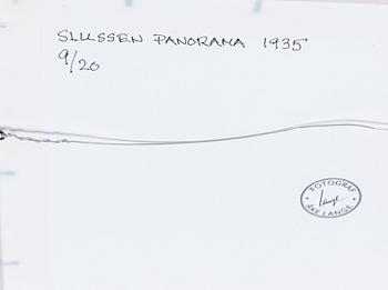 Åke Lange, "Slussen panorama", 1935.