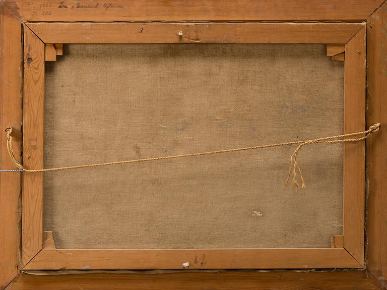 HILMER ERIKSSON, olja på duk, signerad.