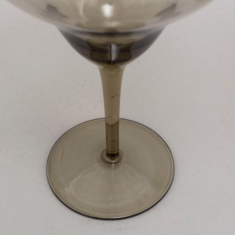 CHAMPAGNEKUPOR, 10 st,  glas, 1920-tal.