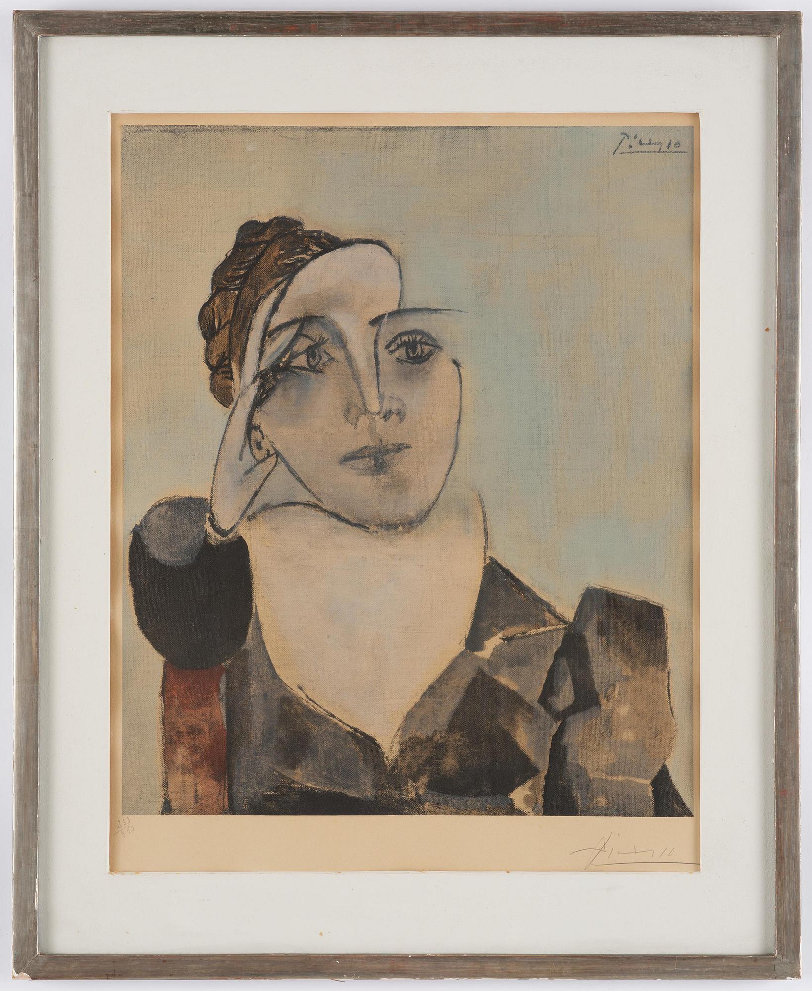 Pablo Picasso, after, "Portrait de Mille" (Dora Maar).