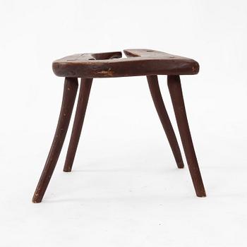 A Swedish stool, 19th/early 20th century.