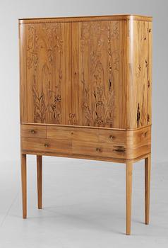 A Carl Malmsten cabinet, 'Björkhagen', 1941.