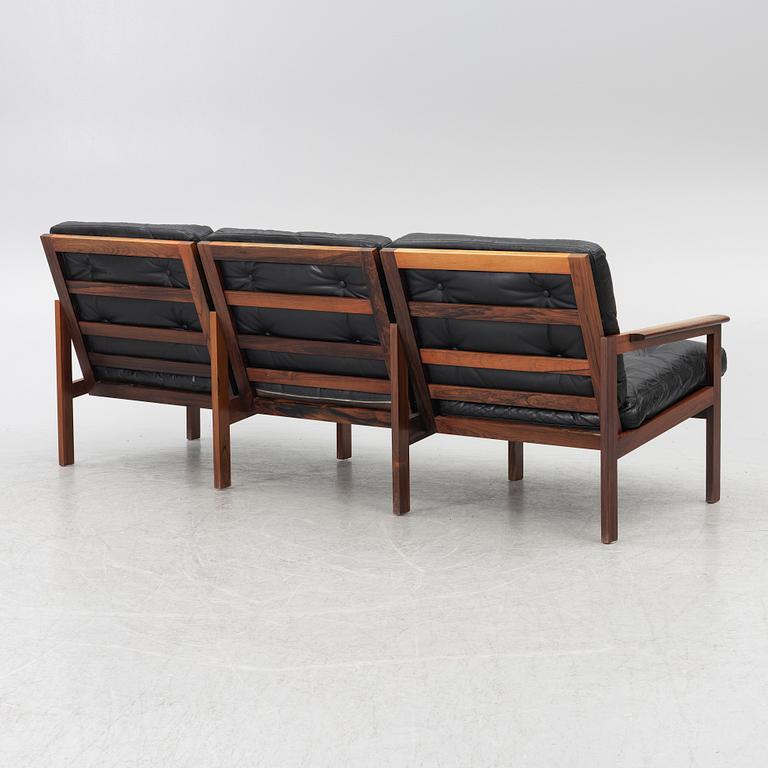 IKEA, soffa samt soffbord, "Trienal", 1967.