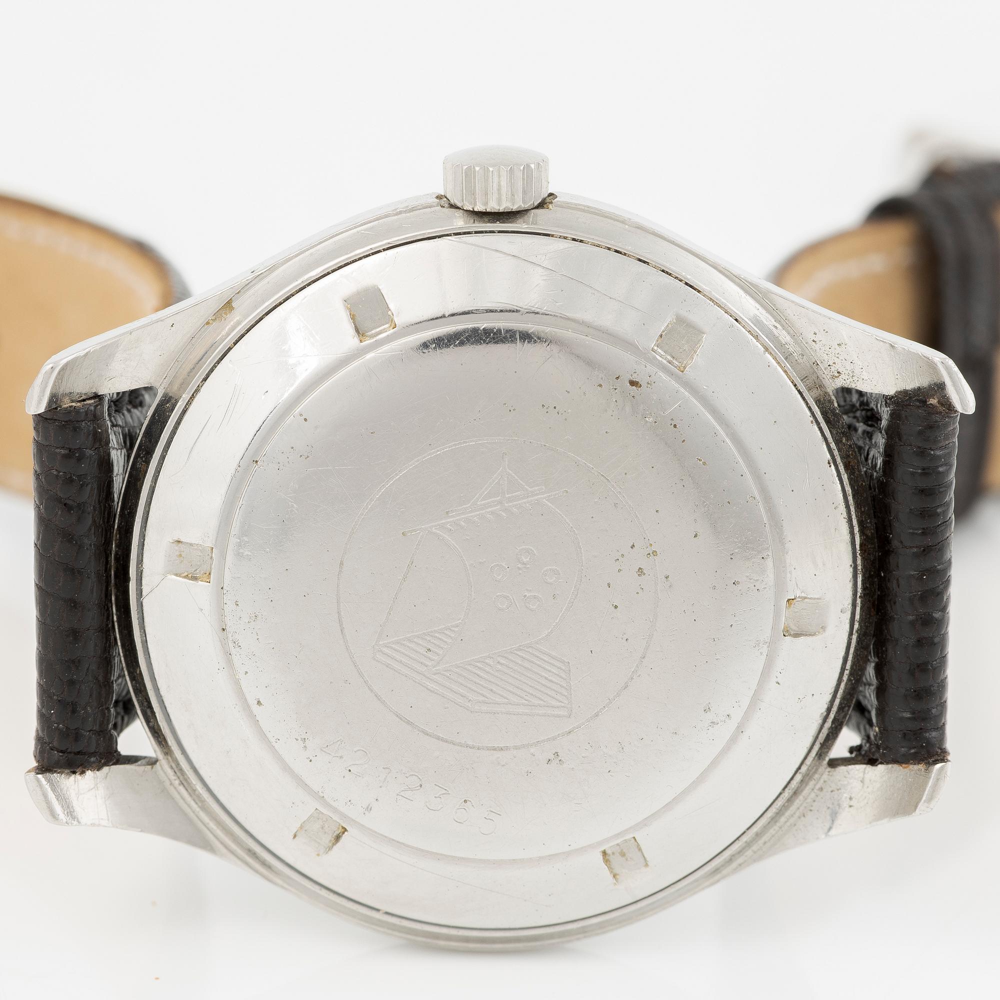 Eterna-Matic, KonTiki, wristwatch, 37 mm.