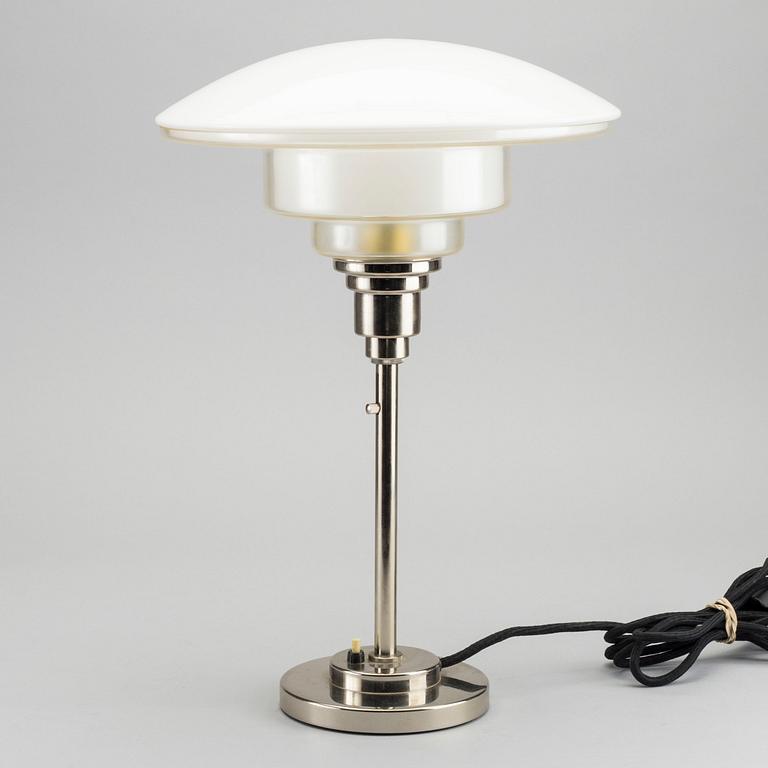 A Sistrah T4 lamp by Müller and Zimmer, Stuttgart, 1930s.