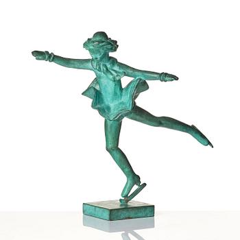 Carl Milles, "Skridskoprinsessan".