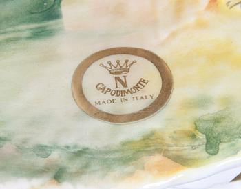 FIGURGRUPP,porslin, Capodimonte, Italien, 1900-tal.