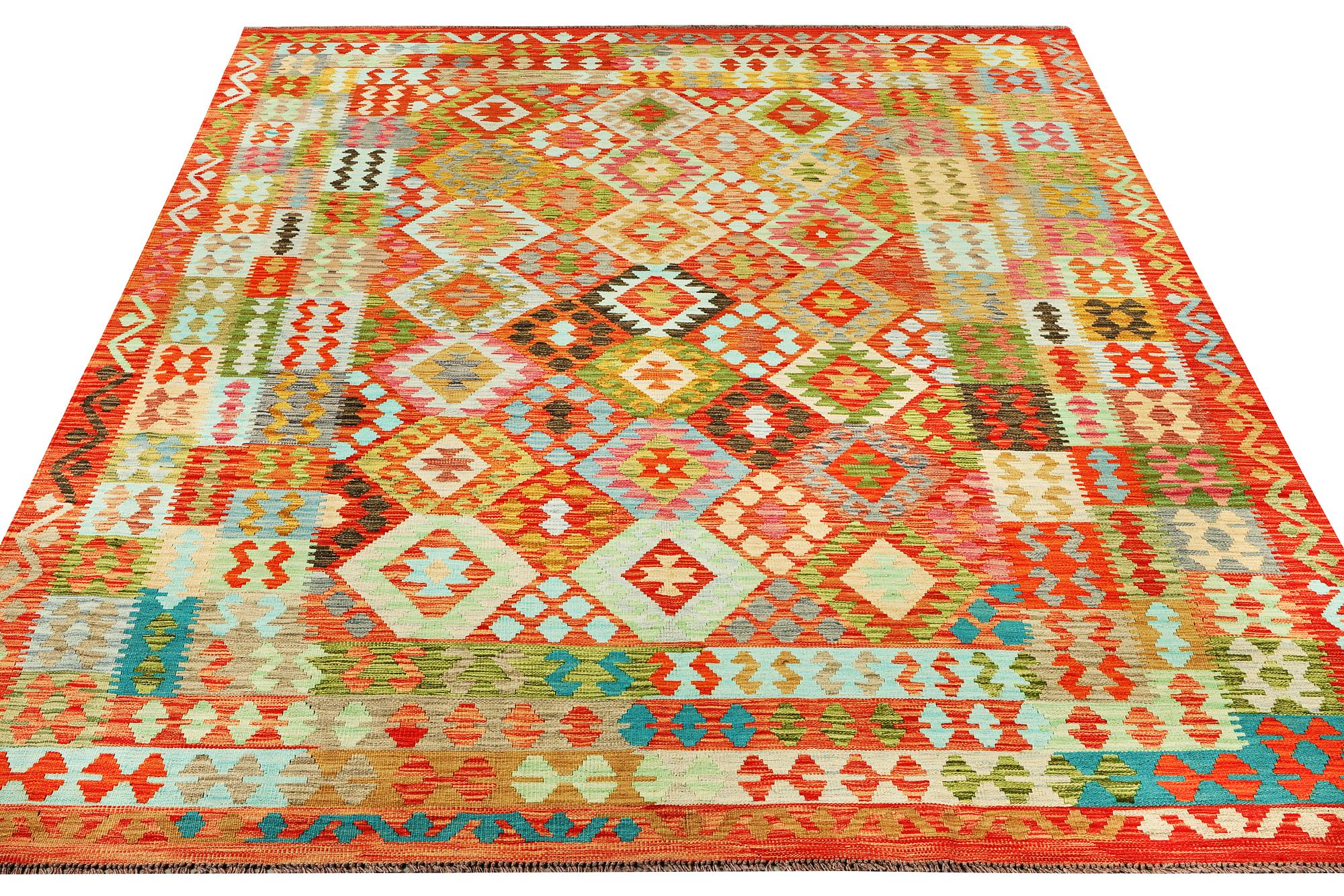 Matta, Kelim, ca. 340 x 245 cm.