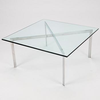 LUDWIG MIES VAN DER ROHE, an early 1960s 'Barcelona'  coffee table by Knoll for Artek Finland.