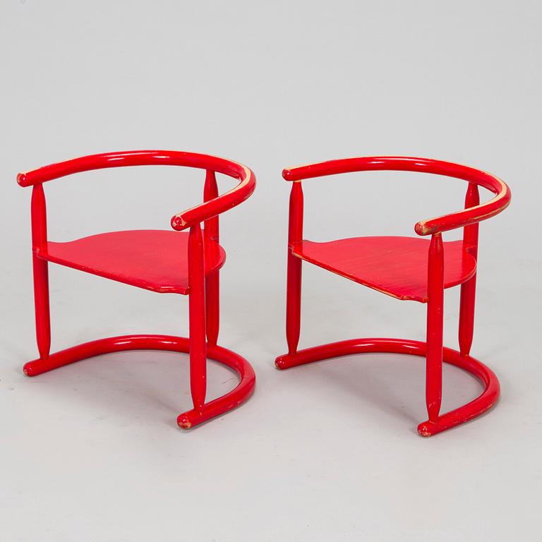 Karin Mobring, a children's beech wood furniture set, 'Anna', IKEA, Sweden,.