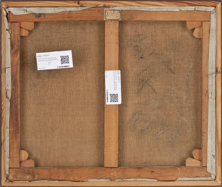 AXEL PETER, olja på duk, signerad och daterad 1936.