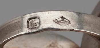 TASTE DU VIN, silver 950, Frankrike 1800-talets mitt. Vikt 57 g.