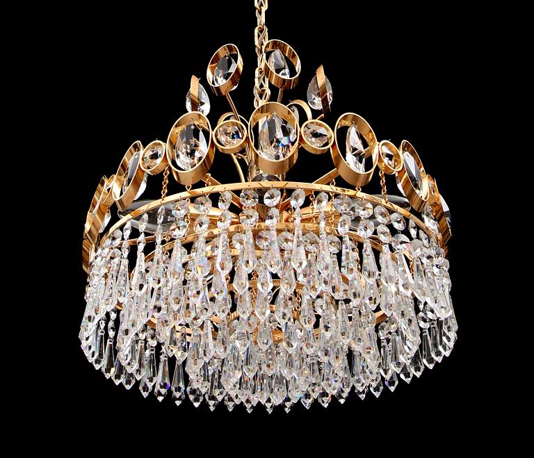 TAKLAMPA, sent 1900-tal. Diameter 35 cm.