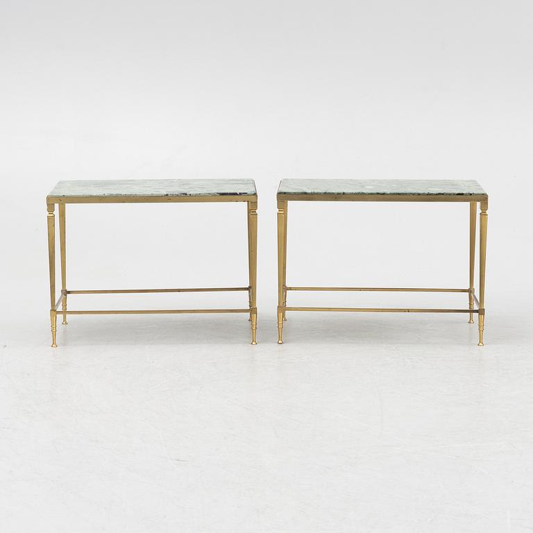 A pair of sidetables, Italy, second half of the 20th Century.