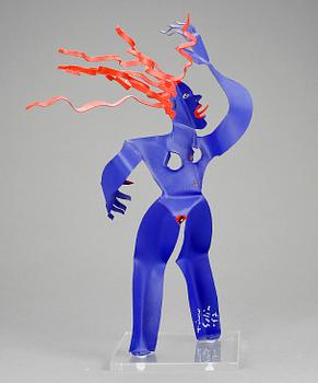 TIMO SOLIN, skulptur, plåt, signerad och daterad -97.