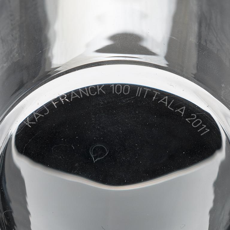 Kaj Franck, a 6-piece set of 100th anniversary 'Kartio' tumblers, Iittala 2011.